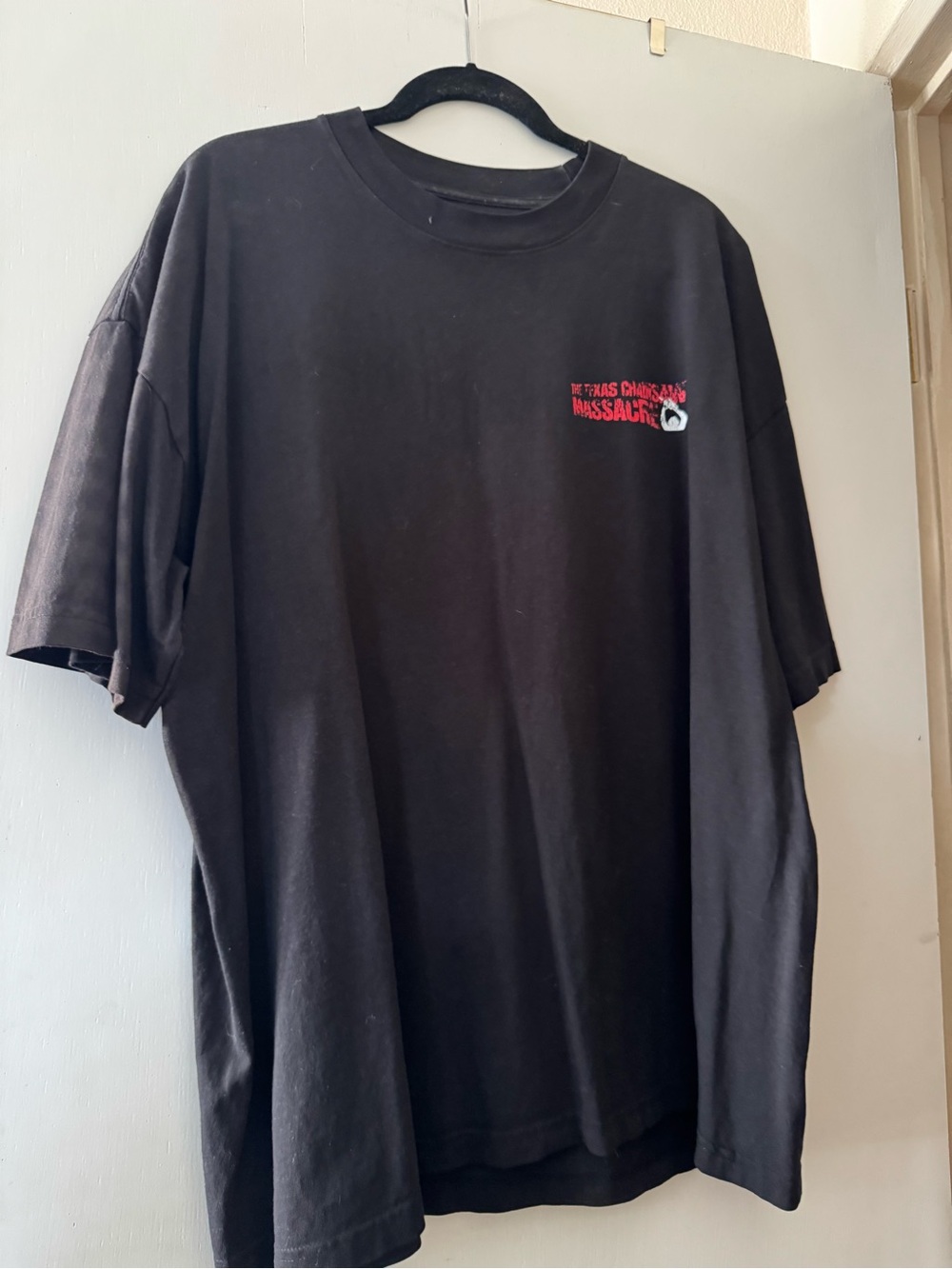 Half Evil 333 + Texas Chainsaw Massacre Graphic Short-Sleeve Men's T‑Shirt